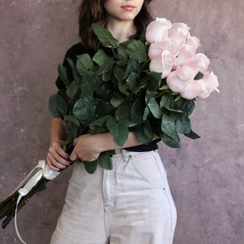 Розы голландские «Помароза» 11 шт.