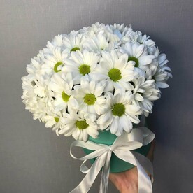 Коробка из ромашек