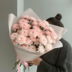 Хризантемы персик Алтай