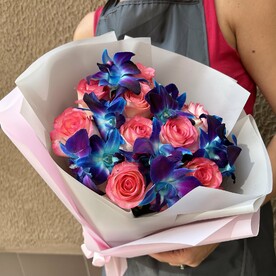 Орхидея, Роза, Пленка матовая