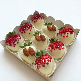 Клубника в белом шоколаде