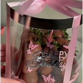 Клубника в шоколаде - торт