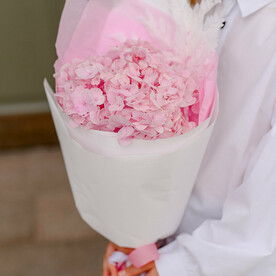 Букет "Первый раз в первый класс PINK"