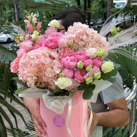 Розовый закат