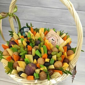 Корзина с фруктами