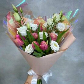Букет тюльпанов "Весенний сад"