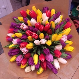 Букет тюльпанов "Волшебство"