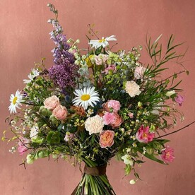 Букет с ромашками