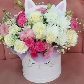 Букет с розами «Улыбка любимой»