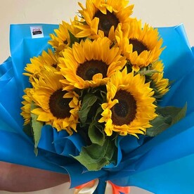 Букет подсолнухов «Sunshine»