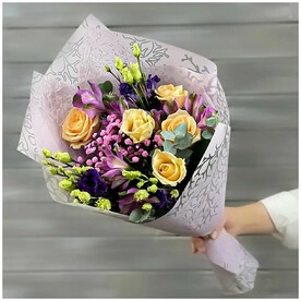 Сборный букет «Радужный день»