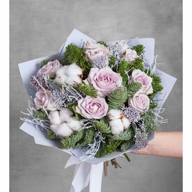 Зимний букет «Снежная королева»