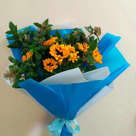 Букет подсолнухов