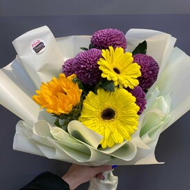 Авторский букет «Солнечное затмение»