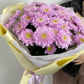 Букет кустовых хризантем