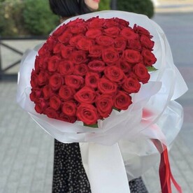 Букет из 51 розы