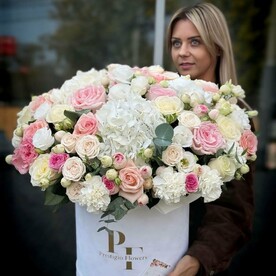 Большой короб ассорти цветов