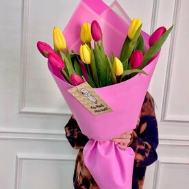 Букет 11 тюльпанов