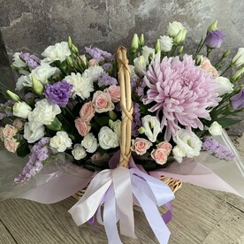 Лавандовая корзина