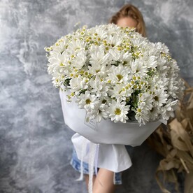 Гигант букет из ромашек
