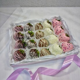 Клубника в шоколаде, набор из 20 шт