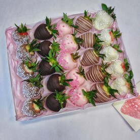 Клубника в шоколаде, набор 25 шт