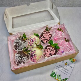 Клубника в шоколаде, набор 8шт