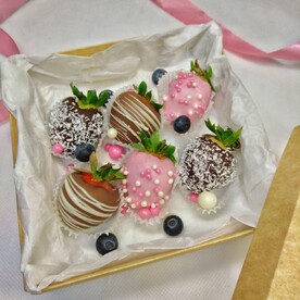 Клубника в шоколаде, набор 6шт