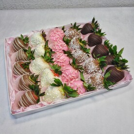 Клубника в шоколаде, набор 25шт