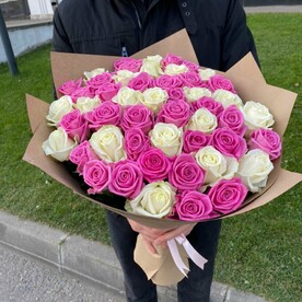 Букет из 39  роз