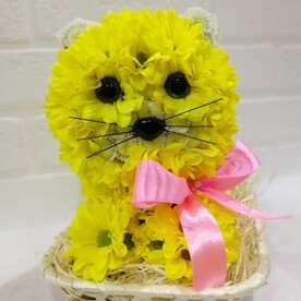 Игрушка из живых цветов