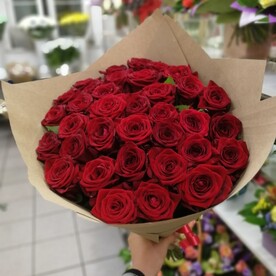 😍Время любить Букет из 29 красных роз😍