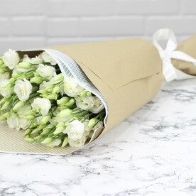 Букет из 9 эустомы отличный подарок!