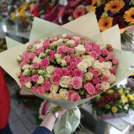 💕Букет из 39 кустовых роз 💕