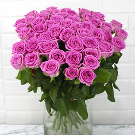 Букет из 51 розовой розы - это идеальный выбор