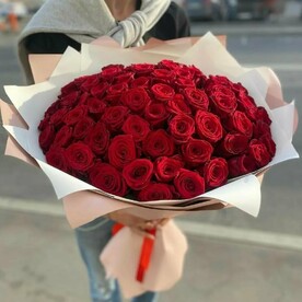 Букет из 61 розы ❤️