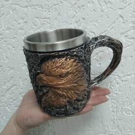 Термокружка чеканка "Орёл"