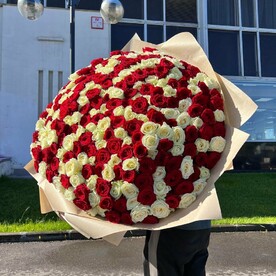 Букет из 201 розы