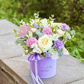 Цветы в коробке