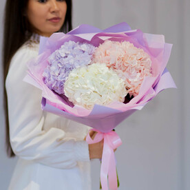 Микс нежных гортензий