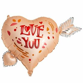 Шар сердце «I love you»
