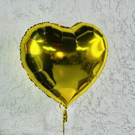 Шар золотое сердце