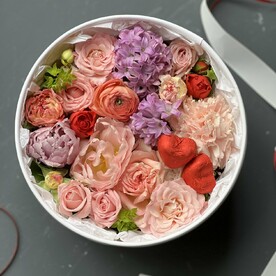 Цветочная коробка