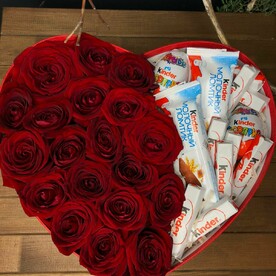 Сердечный привет и розы🌺