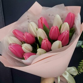 Букет микс тюльпанов🌺