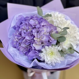 Букет с гортензией🌺