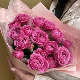 Пионовидная, кустовая роза🌸