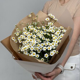 Букет с кустовой ромашкой🌸