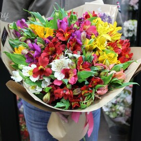 Букет из альстромерии🌸