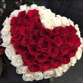 Сердце из роз🌺